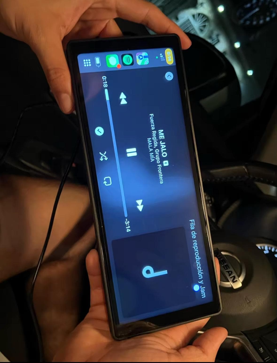 Client utilisant le boîtier CarPlay sans fil – photo 13